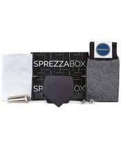 SprezzaBox Mens Necktie, Socks, Cuff Links, Tie Clip 5 Piece Accessory S... - $23.35