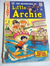 The Adventures of Little Archie Giant #44 1967 Fair+ Summer Camp Cover - £5.56 GBP