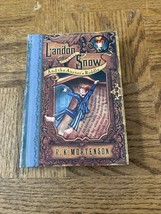 Landon Snow And The Auctors Riddle Hardcover Book - £9.31 GBP
