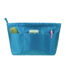 Medium Nylon Organizer Bag Handbag Purse Organizer Bag Organizer Insert Bag Orga - £19.68 GBP