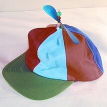 2 ADULT SIZE HELICOPTER BASEBALL HAT novelty joke party hats GOOFY NEW H... - $13.64