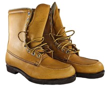 Vintage 1960s JC Penney Foremost Boots Logger Work Leather Mens 11D *READ* - $150.00