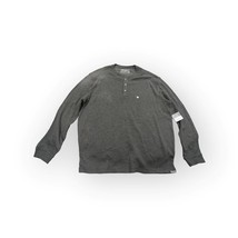 NWT Eddie Bauer Quartz Trail Thermal Waffle Knit Gray Shirt XL - $24.74