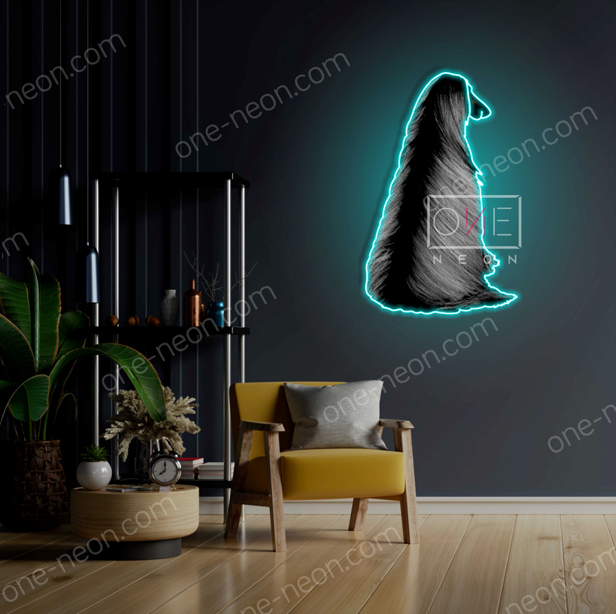 Afghan Hound | LED Neon Sign - $40.00 - $175.00
