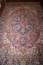 VINTAGE MINT AUTHENTIC AMERICAN KARASTAN HERIZ PATTERN RUG CARPET 5&#39;9&quot;&#39; ... - $1,249.99