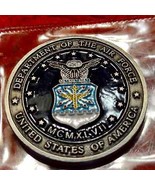 Vtg. Department of the Air Force coin~Command Chief Master Sergeant~engr... - $545.68 MXN