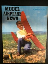 Model Airplane News Magazine September 1952 - £11.07 GBP