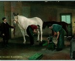  Raphael Tuck Animal Stories 4433 The Village Blacksmith UNP DB Postcard... - $10.84