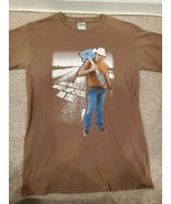 Brad Paisley 2007 Tour Bonfires &amp; Amplifiers Country Music T-Shirt, Adul... - $16.92 CAD