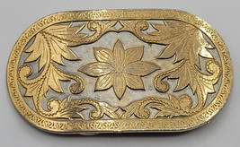 Cowboy-Girl Western Gold-tone Pot Metal Jewelry Belt Buckles Southwestern Design - £17.53 GBP