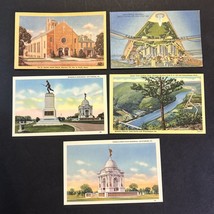 Lot Of 5 Vintage Postcards From The Early 1900s - PA Pennsylvania  - Unp... - £7.57 GBP