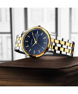 Titan Men&#39;s Trendsetter Watch: Chic Blue Dial &amp; Two-Tone Strap - $131.26