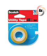 6x Packs Scotch Utility Tape | 3M | 1/2&quot; x 800&quot; | 22.2 Yards | Fast Ship... - $14.40