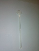 Mexicana Airlines swizzle stick drink stirrer White with raised decal logo - £7.98 GBP