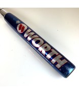 Worth EST Whiplash Blue Softball Bat 34in 30oz C405 Alloy Alcalyte * Goo... - $39.66 CAD