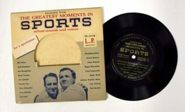 The Greatest Moments in Sports record Babe Ruth Jack Dempsey interviews 7&quot; 33rpm - £11.03 GBP