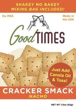 Good Times Cracker Smack Spice Mix Nacho (Add Oil and Toss) USA - $12.99