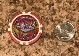 Las Vegas High Roller Casino Souvenir Chip Magnet NWOT - £5.48 GBP