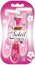Bic Simply Soleil Razors, 3 Count (Pack of 3) - £15.18 GBP