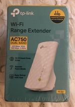 TP-Link AC750 WiFi Extender | Covers Up to 1200 Sq.ft &amp; 20 Devices Up to 750Mbps - £23.50 GBP