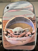 Disney Star Wars The Mandalorian Baby Yoda THE CHILD Kids Backpack - £15.41 GBP
