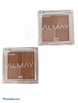 Lot of 2 Almay Squad Eyeshadow 230 Own It Brown Pressed Powder Makeup Cosmetic - £7.95 GBP