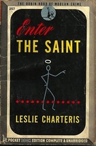 Enter The Saint - Paperback ( F Cond.) - $12.80