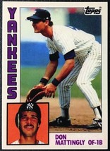 1984 Topps Tiffany #8 Don Mattingly Rookie Reprint - MINT - NY Yankees - £1.56 GBP