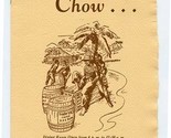 Trader Vic&#39;s Chow Restaurant Menu TIKI Oakland California 1930&#39;s - £393.19 GBP