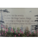 Serenity Embroidery Kit DMC Tree of Life Prayer Floral Bird Peace Religi... - £17.26 GBP