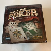 Head to Head Poker Card Board Game 2005 Parker Brothers Brand New Factory Sealed - $24.31