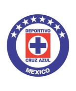 Deportivo Cruz Azul Mexico Round Decal Die cut - £3.10 GBP+