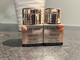 Lot Of 2 Lancôme Absolue Soft Cream .23 oz Each NEW - $19.99