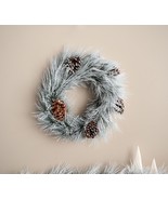 Wicker Park White Tip Long Needle Pine 24&quot; Wreath in - £155.44 GBP