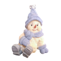 Encore Snow Buddies Flurry Sitting Pointed Pom-pom Cap 94112 Boxed 1998 4&quot; - £13.80 GBP