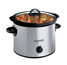 3 qt Stainless Steel Round Slow Cooker - $50.00