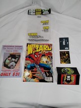 Wizard Magazine 1996 with inside Poster, Stickers, and Cards in Opened Bag - £5.52 GBP