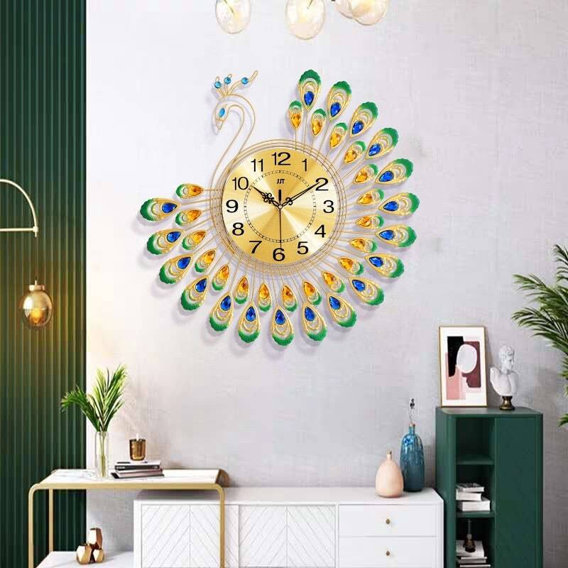Peacock Wall Clock | Living Room Clock | Decoration Wall Clock | Wall Clock