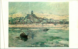 Claude Monet Vetheuil in Winter Frick Collection New York NY NYC UNP Postcard B1 - £3.83 GBP
