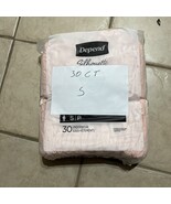 Depend Silhouette Incontinence Underwear for Women, Pink Small open bag ... - $57.73 CAD