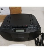 Sony CD Cassette Radio CFD-S70 B - $76.68 CAD