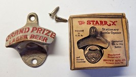 Vintage 1940 The STARR &quot;X&quot; bottle opener Grand Prize Lager Beer NIB PB108-2 - £29.46 GBP