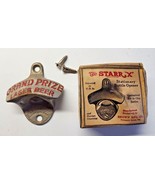 Vintage 1940 The STARR &quot;X&quot; bottle opener Grand Prize Lager Beer NIB PB108-2 - £28.89 GBP