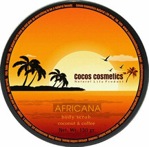 Coffee Body Scrub 200g Organic 100% Natural Arabica Coffee Beans &amp; Cocon... - $17.61