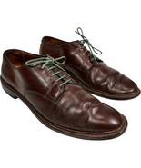 VGC Alden New England 293647 Plain Toe Blucher Barrie Brown Leather Mens... - $2,780.91 MXN