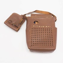 Mitsubishi Transistor Radio Leather Case - $24.74