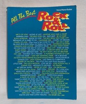 All The Best Rock And Roll Voice/Piano/Guitar  Song Book - $10.57