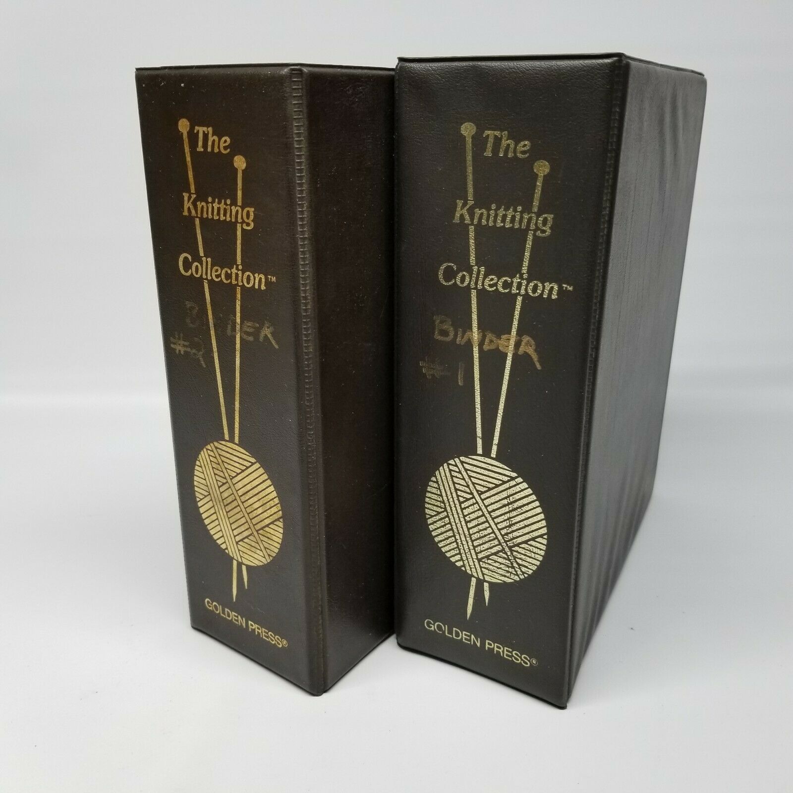 The Knitting Collection Golden Press Lot Volumes 1 & 2 1982 USA - $22.65