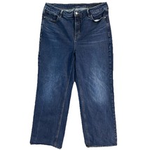 Old Navy Jeans Womens Size 14 Extra High Rise Wide Leg Blue Denim Classic - $17.10