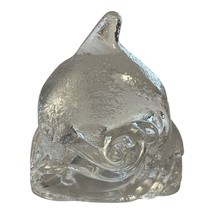Vintage 1980s–1990s Partylite Expressly for Candle Dolphin Glass Votive Holder - $372.18 MXN